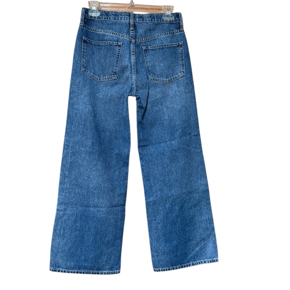 Old Navy Blue Wide Leg Baggy Jeans - Picture 4 of 4